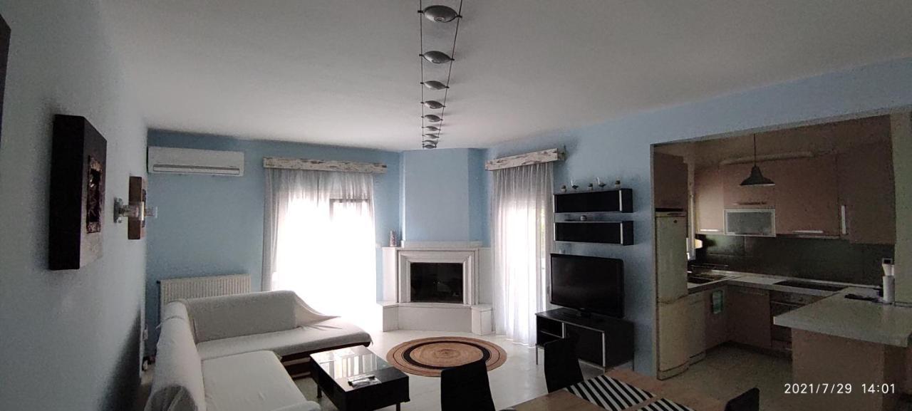 Epavlis Apartment เนอาเปรามอส ภายนอก รูปภาพ