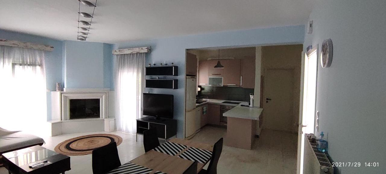 Epavlis Apartment เนอาเปรามอส ภายนอก รูปภาพ